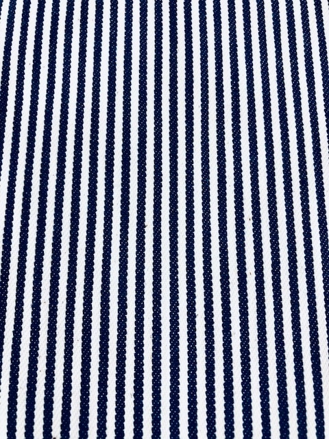 Jeans Stretch Donker Blauw-Wit Strepen 12 meter